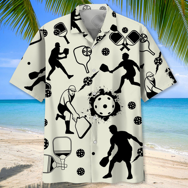 MaxCorners Pickleball 3D Hawaiian Shirt