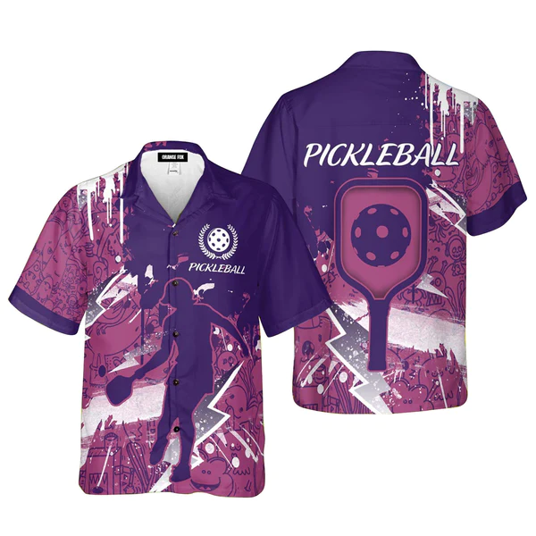 MaxCorners Pickleball 3D Hawaiian Shirt