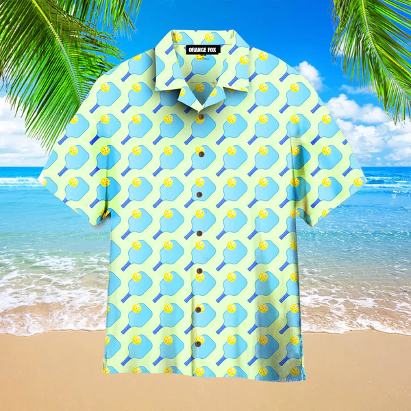 MaxCorners Pickleball 3D Hawaiian Shirt