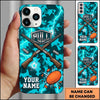 Maxcorners Shield Shotgun Explosion Pull Clay Target Personalized Name Trap Shooting Phone Case