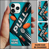 Maxcorners Diagonal Pull Shotgun Clay Target Shooting Personalized Name Trap Shooting Phone Case
