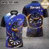 Maxcorners Darts Angry Duck Dartboard Sport Artwork Multiple Options Personalized Name, Team Name 3D Shirt