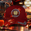 Maxcorners 12 Gauge Shell Badge Trap Shooting Personalized Name 3D Cap