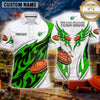 Maxcorners Clay Target Shooting Electric Impact Multiple Options Personalized Name, Team Name 3D Shirt