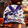 Maxcorners White Eagle Flying Targets Trap Shooting Personalized Name 3D Cap