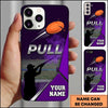 Maxcorners Minimal Night Shooter Pull Clay Target Personalized Name Trap Shooting Phone Case