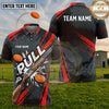 (5 Colors) Maxcorners Trap Shooting PULL Shotgun Clay Target Grunge Splash Multiple Options Personalized Name, Team Name 3D Shirt