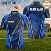 (5 Colors) Maxcorners Trap Shooting Shotgun Clay Target Technical Line Art Multiple Options Personalized Name, Team Name 3D Shirt