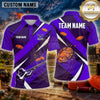 Maxcorners Clay Shooting Athletic Stripe Pattern Multiple Options Personalized Name, Team Name 3D Shirt