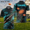 (5 Colors) Maxcorners Trap Shooting Shotgun Clay Targets Grunge Brush Multiple Options Personalized Name, Team Name 3D Shirt