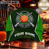 Maxcorners Crossed Shotguns Laurel Crest Trap Shooting Personalized Name 3D Cap