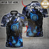 Maxcorners Darts Grim Reaper Flaming Dartboard Multiple Options Personalized Name, Team Name 3D Shirt