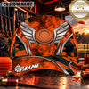Maxcorners Futuristic Winged Clay Target Clay Shooting Personalized Name 3D Cap