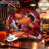 Maxcorners Exploding Clay Targets White Splash Trap Shooting Personalized Name 3D Cap
