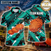 Maxcorners Clay Shooting Shattered Geometric Pattern Multiple Options Personalized Name, Team Name 3D Shirt
