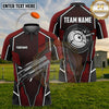 (5 Colors) Maxcorners Trap Shooting Shotgun Target Scope Tech Design Multiple Options Personalized Name, Team Name 3D Shirt