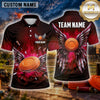 Maxcorners Clay Shooting Electric Disc Burst Multiple Options Personalized Name, Team Name 3D Shirt
