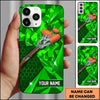 Maxcorners Camo Clay Shotgun Pull Clay Target Personalized Name Trap Shooting Phone Case