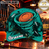 Maxcorners Clay Target Blue Vortex Clay Shooting Personalized Name 3D Cap