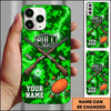Maxcorners Shield Shotgun Explosion Pull Clay Target Personalized Name Trap Shooting Phone Case