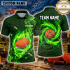 Maxcorners Shark Ocean Predator Multiple Options Personalized Name, Team Name 3D Shirt