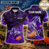 Maxcorners Clay Shooting Flame Target Multiple Options Personalized Name, Team Name 3D Shirt