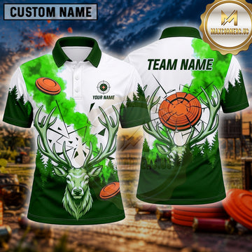 Maxcorners Trap Shooting Shirt Alligator Fierce Predator Multiple Options Personalized Name, Team Name 3D Shirt