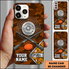 Maxcorners Camouflage Shotguns Pull Clay Target Personalized Name Trap Shooting Phone Case