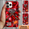 Maxcorners Shield Shotgun Explosion Pull Clay Target Personalized Name Trap Shooting Phone Case