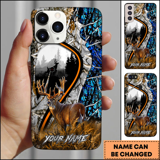 Maxcorners Hunting Whitetail Buck Camo Personalized 3D Phone Case
