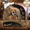 Maxcorners Mesh Panel Flying Ducks Marsh Camo Dog Hunting Multicolor Options Personalized Name 3D Cap