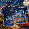 Maxcorners Clay Shooting Flame Target Multiple Options Personalized Name, Team Name 3D Shirt