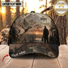 Maxcorners Hunting Wilderness Sunset Hunter Freedom Personalized Name 3D Cap (Deer/Mooe/Bear/Duck/Turkey/Boar)