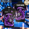 Maxcorners Mystic Hooded Reaper 8 Ball Pool Multiple Options Personalized Name, Team Name 3D Shirt