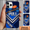 Maxcorners Chevron Shotgun Pull Clay Target Personalized Name Trap Shooting Phone Case