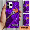 Maxcorners Camo Clay Shotgun Pull Clay Target Personalized Name Trap Shooting Phone Case
