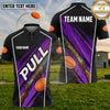 (5 Colors) Maxcorners Trap Shooting PULL Clay Targets Diagonal Speed Pattern Multiple Options Personalized Name, Team Name 3D Shirt