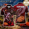 Maxcorners Eagle Soaring Feather Wings Multiple Options Personalized Name, Team Name 3D Shirt