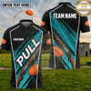 (5 Colors) Maxcorners Trap Shooting PULL Clay Targets Diagonal Speed Pattern Multiple Options Personalized Name, Team Name 3D Shirt