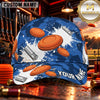 Maxcorners Exploding Clay Targets White Splash Trap Shooting Personalized Name 3D Cap