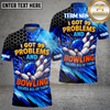 Maxcorners Bowling Funny 99 Problems Quote Multiple Options Personalized Name, Team Name 3D Shirt