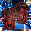 Maxcorners Egyptian Pharaoh Sphinx 8 Ball Pool Multiple Options Personalized Name, Team Name 3D Shirt