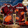 Maxcorners Clay Target Shooting Shattered Disc Multiple Options Personalized Name, Team Name 3D Shirt