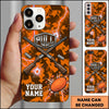 Maxcorners Shield Shotgun Explosion Pull Clay Target Personalized Name Trap Shooting Phone Case