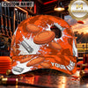 Maxcorners Exploding Clay Targets White Splash Trap Shooting Personalized Name 3D Cap