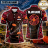 Maxcorners Trap Shooting Shirt Clay Shooting Dynamic Rifle Target Multiple Options Personalized Name, Team Name 3D Shirt