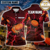 Maxcorners Eagle Soaring Feather Artwork Multiple Options Personalized Name, Team Name 3D Shirt