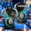 Maxcorners Majestic Angel Wings Billiards Multiple Options Personalized Name, Team Name 3D Shirt