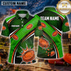 Maxcorners Clay Target Shooting Lightning Blast Multiple Options Personalized Name, Team Name 3D Shirt