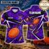 Maxcorners Clay Shooting Geometric Target Multiple Options Personalized Name, Team Name 3D Shirt